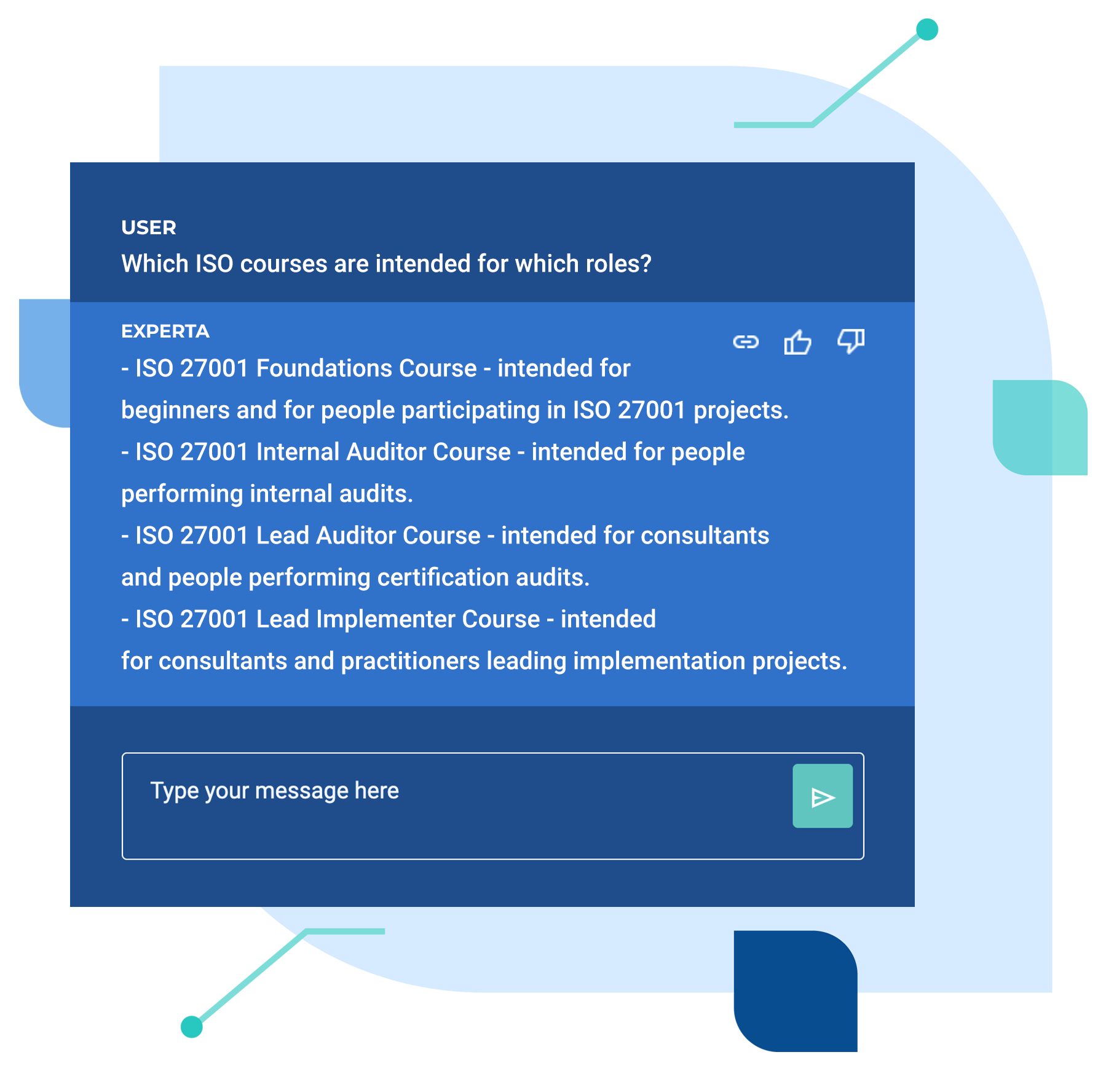 Experta: AI-Powered ISO Knowledge Base - Advisera