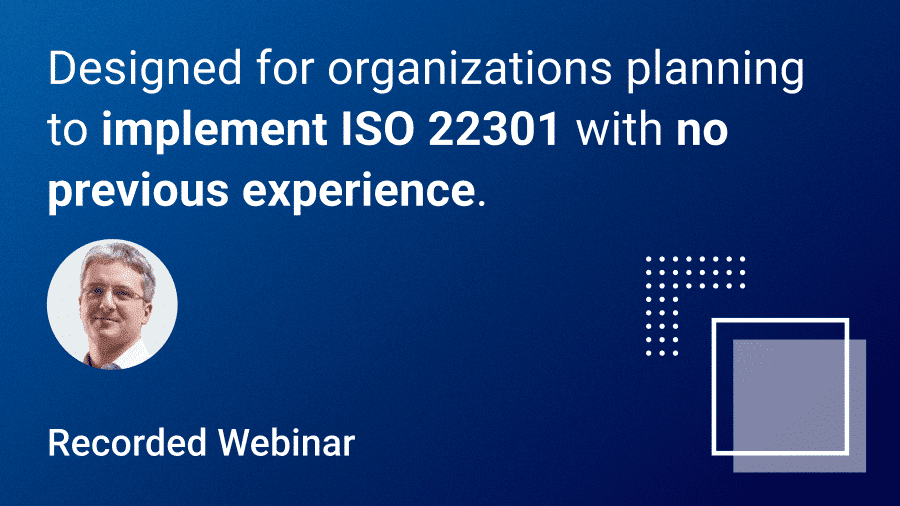 ISO 22301 – Where to Start? - Advisera